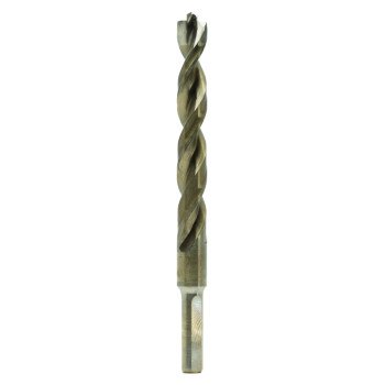 DEWALT DWA1232 Drill Bit, 1/2 in Dia, 6 in OAL, Parabolic Flute, 3-Flat Shank