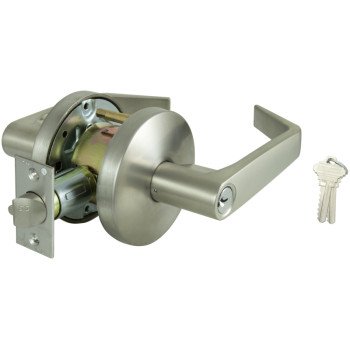 ProSource Y368CV-PS Classroom Lever, 2 Grade, Stainless Steel, Stainless Steel, SC1 Keyway, Different Key, Commercial