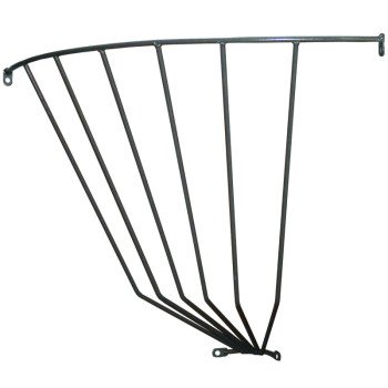 Behlen Country 76110907 Corner Hay Rack, Solid Steel, Gray, Powder-Coated