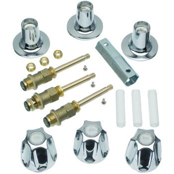 Danco 39619 Tub/Shower Remodeling Kit, Chrome