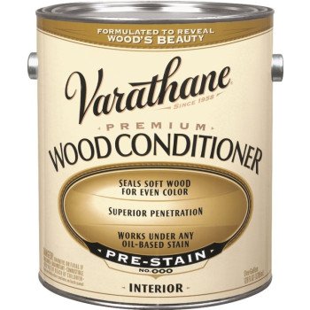 Varathane 211774 Premium Wood Conditioner, Clear, Liquid, 1 gal, Can