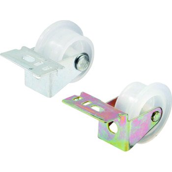 Prime-Line R 7147 Drawer Guide Assembly, 1 in Dia, Plastic/Steel, White