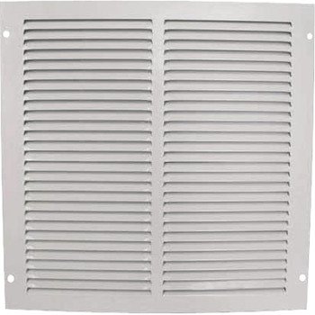 ProSource 1RA1212 Air Return Grille, 13-3/4 in L, 13-3/4 in W, Square, Steel, White, Powder Coated