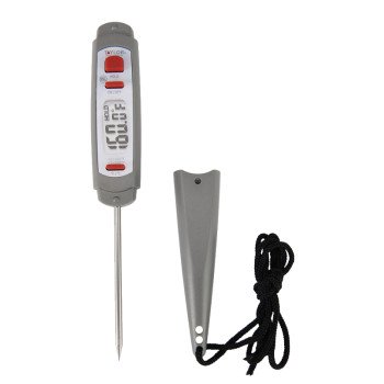 THERMOMETER DIG PEN WTRPRF GRY