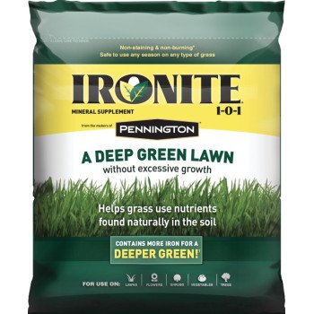 Ironite 100544883 Mineral Supplement 1-0-0 Fertilizer, 15 lb, Granular, 1-0-0 N-P-K Ratio