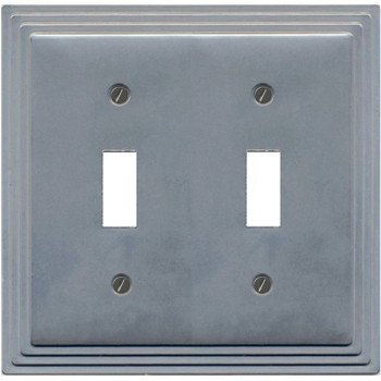 65TT SATIN NICKEL WALLPLATE 2 