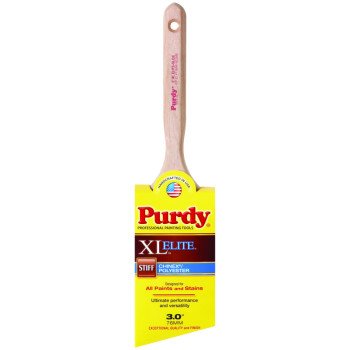 Purdy XL Elite Glide 152530 Trim Brush, Nylon/Polyester Bristle, Fluted Handle