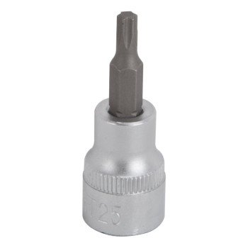 Vulcan 3505001820 Fractional Star Bit Socket, T25 Tip, Chrome