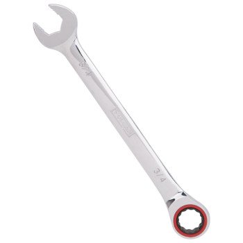 Vulcan PG3/4 Combination Wrench, SAE, 3/4 in Head, Chrome Vanadium Steel, Polished Mirror