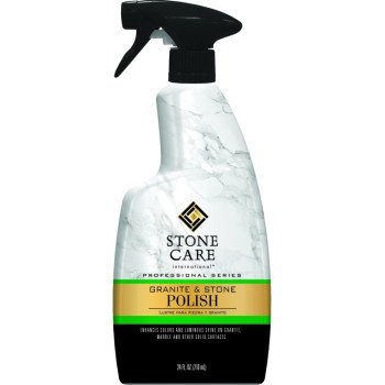 Stone Care 5184 Granite and Stone Polish, 24 oz, Liquid, White