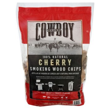 Cowboy 51412T Smoking Chip, Cherry, 12 in L, Wood, 180 cu-in