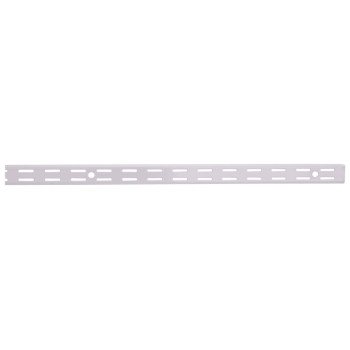 ProSource 25204PHL Shelf Standard, 2 mm Thick Material, 1 in W, 70-1/2 in H, Steel, White