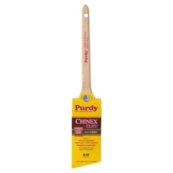 Purdy Chinex Dale 144080920 Trim Brush, Nylon Bristle, Rat Tail Handle