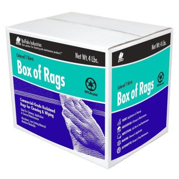 Buffalo 10080 Recycled Rag, Assorted