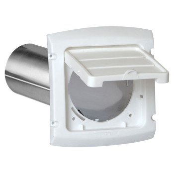 Dundas Jafine EzAccess BHLH4WZW Exhaust Hood, 6-1/8 in W Hood, 0.85 in D Hood, 7 in H Hood, 4 in Duct, White Hood