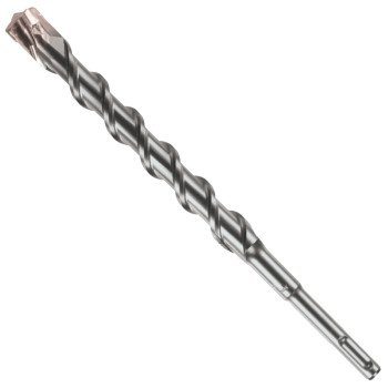 Bosch Bulldog HCFC2224 Rotary Hammer Drill Bit, 3/4 in Dia, 10 in OAL, 2-Flute, 25/64 in Dia Shank, SDS Plus Shank