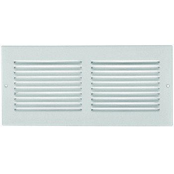 RG0341 10X4 WHT SIDEWALL GRILL