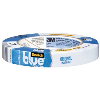 ScotchBlue 2090-18NC Painter's Tape, 60 yd L, 0.71 in W, Blue