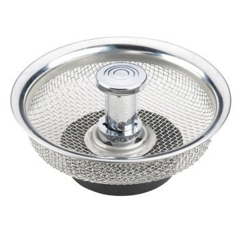 Moen M2190 Basket Strainer, Stainless Steel, Chrome, For: Kitchen Sink