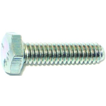 Midwest Fastener 00254 Cap Screw, 1/4-20 in Thread, 1 in L, Coarse Thread, Hex Drive, Zinc, Zinc, 100 PK