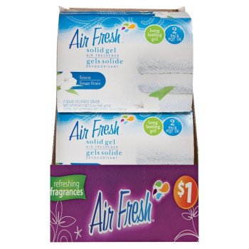 Air Fresh 9573 Air Freshener Gel, 5 oz, Linen