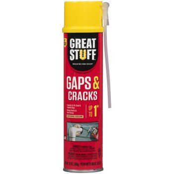 Great Stuff 157911 Minimal Expanding Foam Sealant, Yellow, 20 oz, Aerosol Can