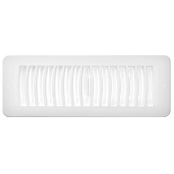 Imperial RG2146 Top Flat Floor Register, Polystyrene, White