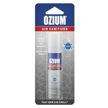 Ozium OZ-22 Air Freshener, 0.8 oz Aerosol Can, New Car