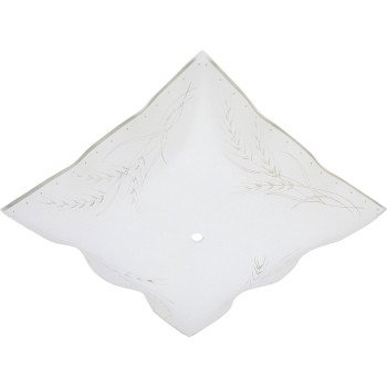 Westinghouse 8180000 Light Diffuser, Square, Glass, White