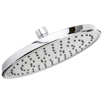 Plumb Pak K711CP Rainshower Head, Round, 1.8 gpm, Polished Chrome, 8.4 in Dia