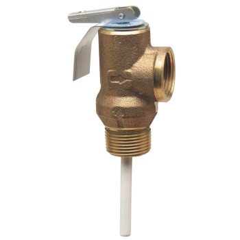 Watts LF10L Series 0121337 Relief Valve, 3/4 in, MNPT x FNPT, Bronze Body