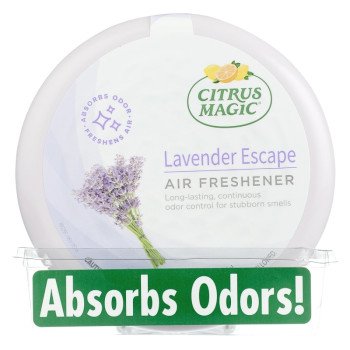 Citrus Magic 616472347-6PK Air Freshener, 8 oz, Lavender Escape, 350 sq-ft Coverage Area