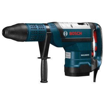 Bosch RH1255VC Rotary Hammer, 15 A, Keyless Chuck, 1000 to 2150 bpm, 14.1 ft-lb Impact Energy