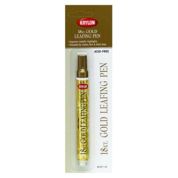 Krylon K09901A00 Leafing Pen, Gold, 0.33 oz