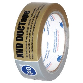 IPG 9602 Duct Tape, 10 yd L, 1.88 in W, Cloth Backing, Silver