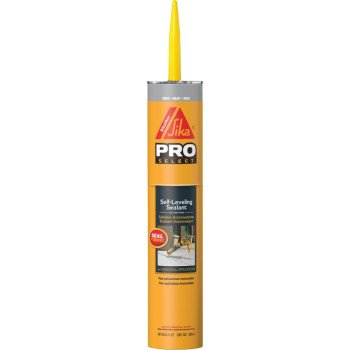 Sika SIKAFLEX PRO SELECT Series 515302 Self-Leveling Sealant, Gray, 3 to 5 days Curing, 40 to 100 deg F, 29 fl-oz