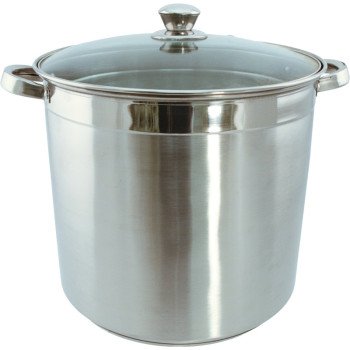 3016 STOCK POT SS 16 QT W/LID 