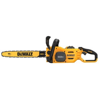 DEWALT DCCS672X1 Brushless Cordless Chainsaw Kit, Battery Included, 3 Ah, 60 V, Lithium-Ion, 17 in Cutting Capacity