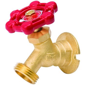 B & K 108-004HN Sillcock Valve, 3/4 x 3/4 in Connection, FPT x Male Hose, 125 psi Pressure, Brass Body