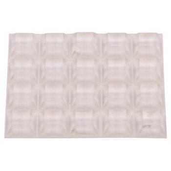 ProSource FE-50770-PS Furniture Bumper Pad, 1/2 in, Square, PU