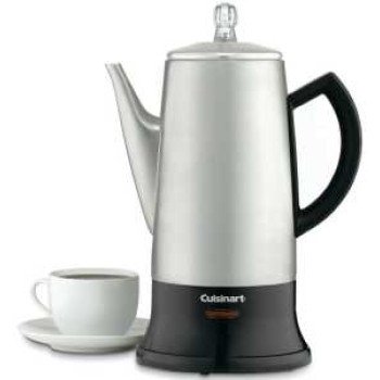 Cuisinart PER-12BCC Percolator, 12 Cups Capacity, Stainless Steel