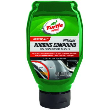 Turtle Wax T415 Rubbing Compound, 18 oz, Liquid, Fresh Leather