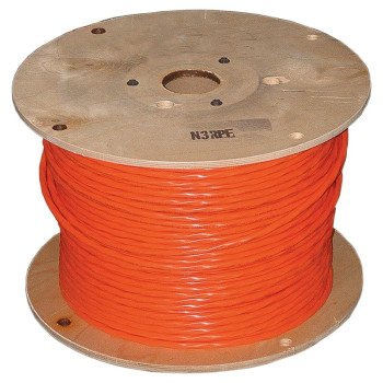 Southwire 10/3NM-WGX1000FT Sheathed Cable, 10 AWG Wire, 3 -Conductor, 1000 ft L, Copper Conductor, PVC Insulation