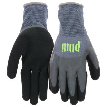 GLOVE LATEX DIP KIWI MED/L