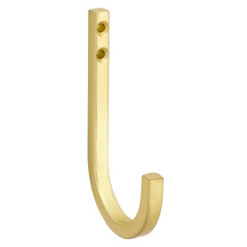 National Hardware Reed N337-905 Multi-Purpose Hook, 60 lb, Steel, Brushed Gold