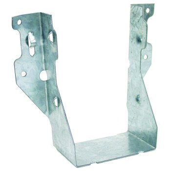 Simpson Strong-Tie LUS Series LUS26-2Z Joist Hanger, 4-15/16 in H, 2 in D, 3-1/8 in W, Steel, ZMAX, Face