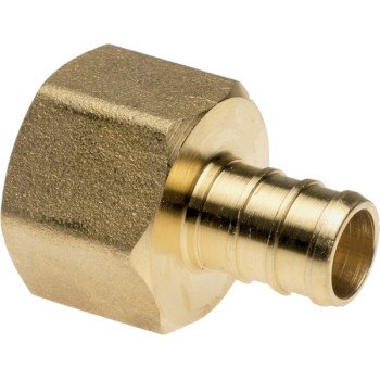 Apollo CPXFA1212 Pipe Adapter, 1/2 in, PEX x FPT, Brass