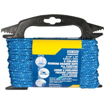 Ben-Mor 60067 Rope, 3/16 in Dia, 75 ft L, Polypropylene