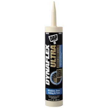 DAP DYNAFLEX ULTRA 7079818213 Advanced Exterior Sealant, Beige, 40 to 100 deg F, 10.1 oz Cartridge