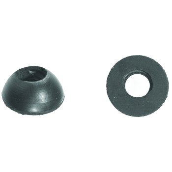 Danco 36669B Faucet Washer, 13/32 in, 55/64 in Dia, Rubber, For: 1/2 in IPS Threaded Ballcock Shank